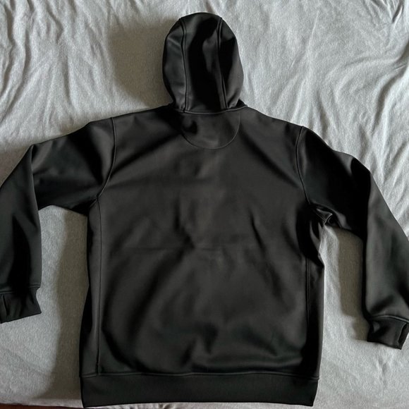 BURTON BONDED FULL-ZIP HOODIE TRUE BLACK - Picture 4 of 8